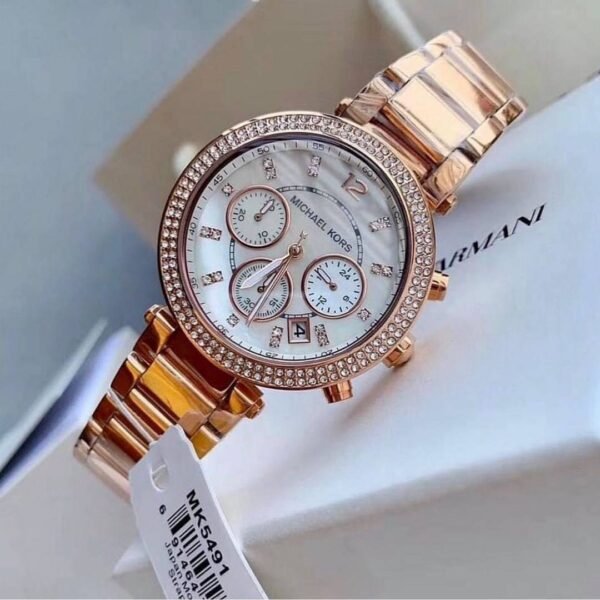 First Copy Michael Kors Parker Semi Japan Watch For Women