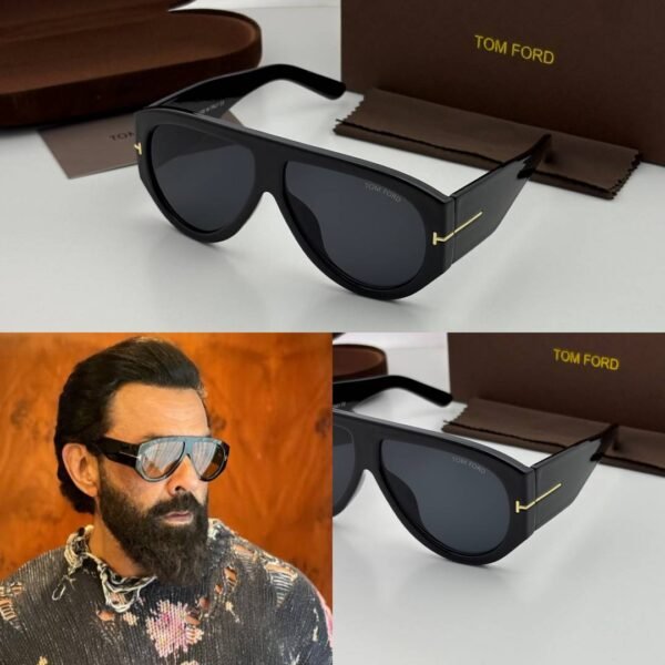 First Copy Tomford 9577 Full Black Sunglasses