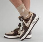 First Copy Nike Airforce 1 low Louis Vuitton Virgil Abloh Brown
