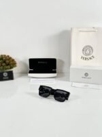 First Copy Versace 4483 Gold Black Sunglasses