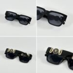 First Copy Versace 4483 Gold Black Sunglasses