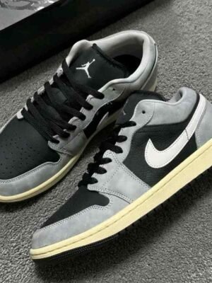 First Copy Nike Air Jordan 1 Low Light Smoke Grey