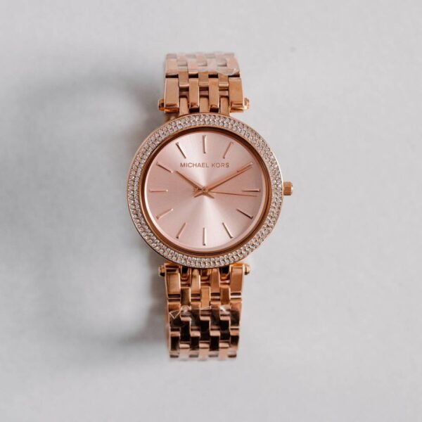 First Copy Michael Kors Darci Copper Pink Watch For Women