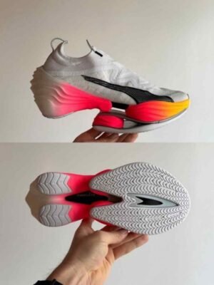 First Copy Puma Fast Nitro Elite 2 White Orange