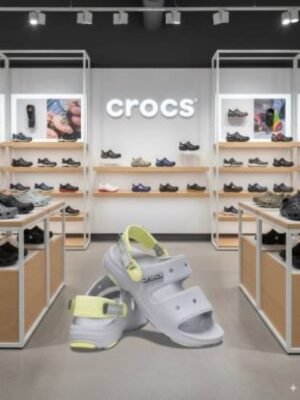 First Copy Crocs Unisex Classic Sandal Grey