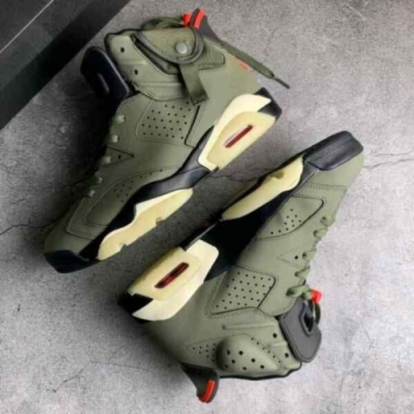 First Copy Nike Air Jordan Retro 6 Travis Scott Cactus