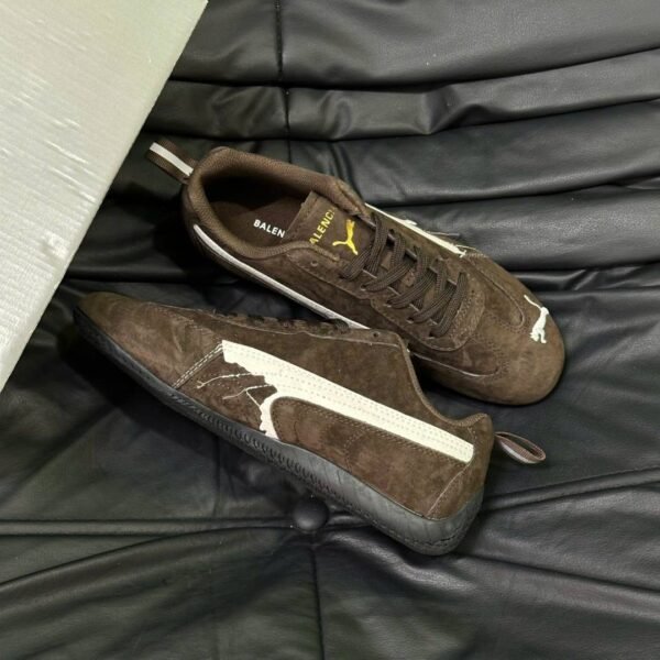 First Copy Balenciaga AA X Puma Speed Cat HAUTE COFFE