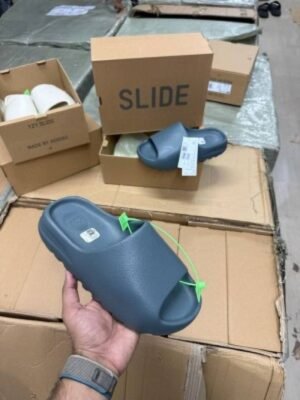 First Copy Adidas Yeezy Slide YZY With Original Box Black