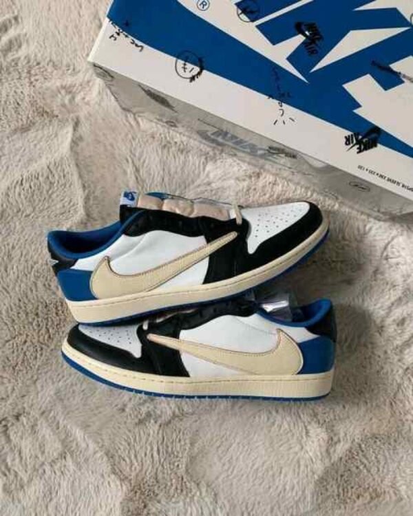 First Copy Nike Air Jordan Retro 1 Low Fragment X Travis Scott