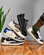 First Copy Nike Air Jordan Retro 1 Low Fragment X Travis Scott