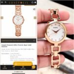 First Copy Fossil Rose White Ladies Watch For Women