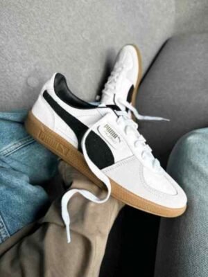 First Copy Puma Palermo White Black