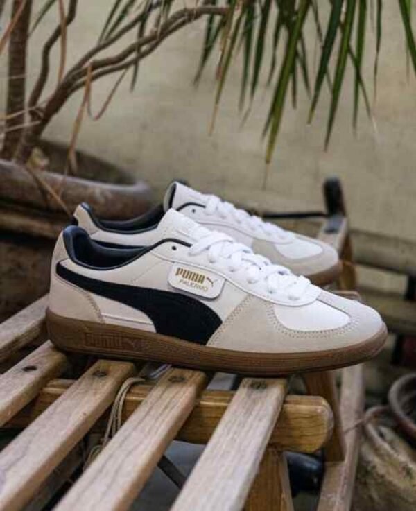 First Copy Puma Palermo White Black