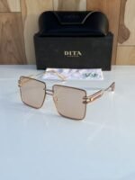 First Copy Prada 1298 Gold Black Sunglasses