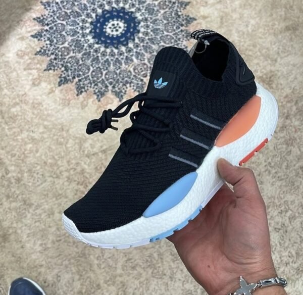 First Copy Black Multicolor Men’s Sneakers Premium Sports Running Shoes