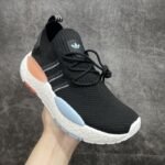 First Copy Black Multicolor Men’s Sneakers Premium Sports Running Shoes