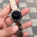 First Copy Calvin Klein Rose Gold Black Dial Women’s Analog Watch