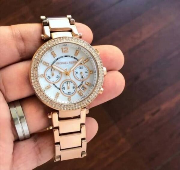 First Copy Michael Kors Parker Rose Gold Women’s Analog Watch