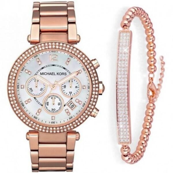 First Copy Michael Kors Parker Rose Gold Women’s Analog Watch