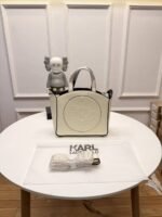 First Copy Karl Lagerfeld Designer Structured Tote Bag With Premium Finish