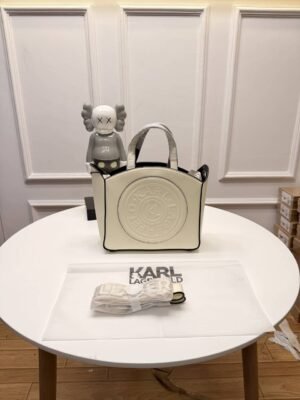 First Copy Karl Lagerfeld Designer Structured Tote Bag With Premium Finish