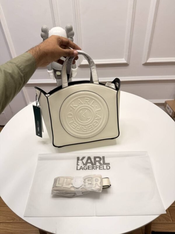 First Copy Karl Lagerfeld Designer Structured Tote Bag With Premium Finish