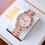 First Copy Michael Kors Parker Rose Gold Pink Women’s Analog Watch