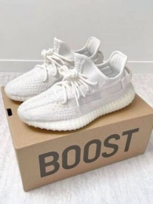 First Copy Adidas Yeezy Boost 350 V2 Triple White Men’s Sneakers