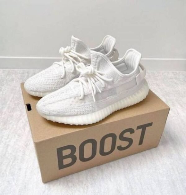 First Copy Adidas Yeezy Boost 350 V2 Triple White Men’s Sneakers