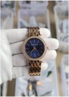 First Copy Michael Kors Darci Rose Gold Blue Dial Women’s Analog Watch