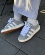 First Copy Adidas Gazelle Grey White Men’s Sneakers Premium Quality First Copy Shoes