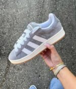 First Copy Adidas Gazelle Grey White Men’s Sneakers Premium Quality First Copy Shoes