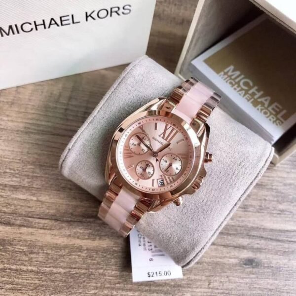 First Copy Michael Kors Parker Rose Gold Pink Women’s Analog Watch