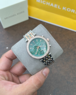 First Copy Michael Kors Darci Rose Gold Green Dial Women’s Analog Watch