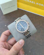 First Copy Michael Kors Darci Silver Blue Dial Women’s Analog Watch