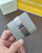 First Copy Michael Kors Darci Silver Blue Dial Women’s Analog Watch