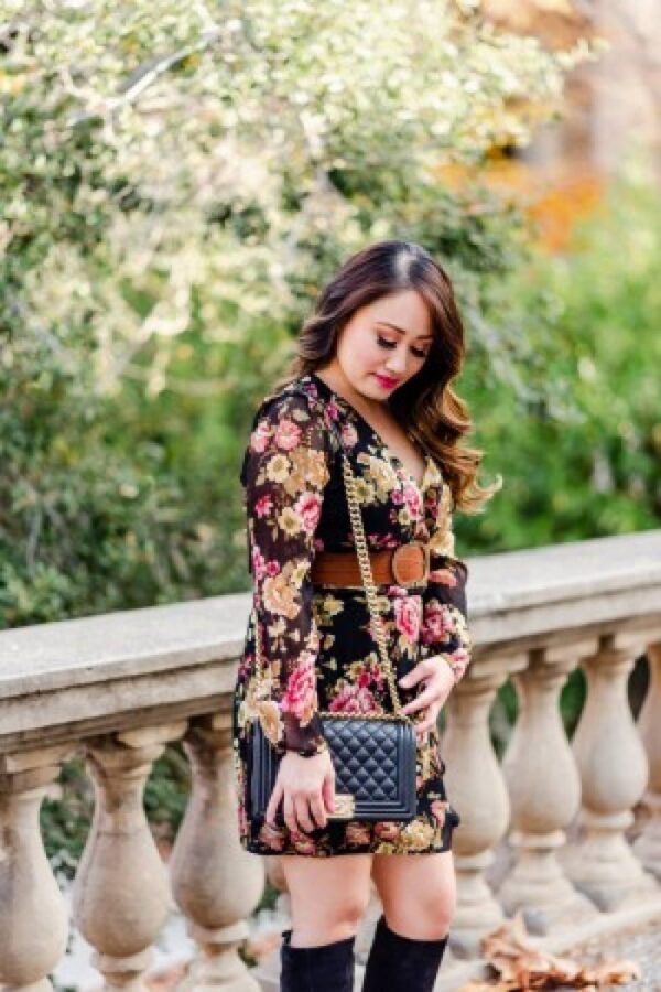 First Copy Chanel Classic Black Quilted Flap Bag With Gold Turn Lock And Chain Strap