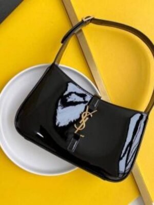 First Copy YSL Ladies Mini Shoulder Bag Black Premium Chain Handbag