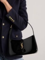 First Copy YSL Ladies Mini Shoulder Bag Black Premium Chain Handbag