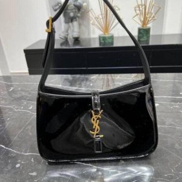 First Copy YSL Ladies Mini Shoulder Bag Black Premium Chain Handbag