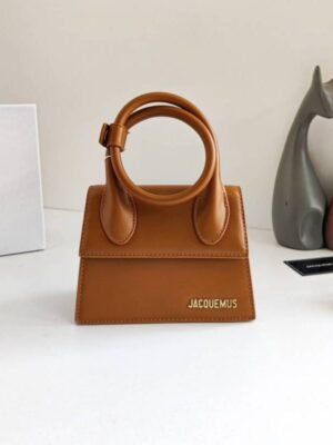 Jacquemus_Le Chiquito Noeud mini leather bag with box premium quality