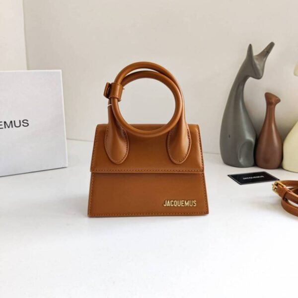 Jacquemus_Le Chiquito Noeud mini leather bag with box premium quality