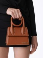 Jacquemus_Le Chiquito Noeud mini leather bag with box premium quality