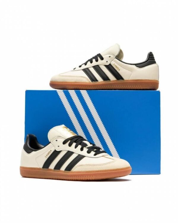 First Copy Adidas Handball Spezial White Black Casual Shoes For Men