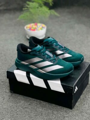 First Copy Adidas Gazelle Dark Green White Casual Shoes For Men