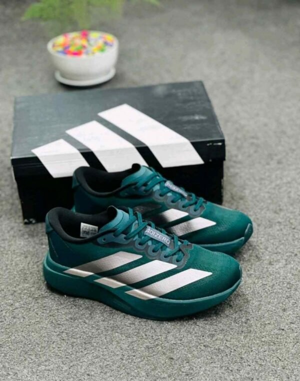 First Copy Adidas Gazelle Dark Green White Casual Shoes For Men