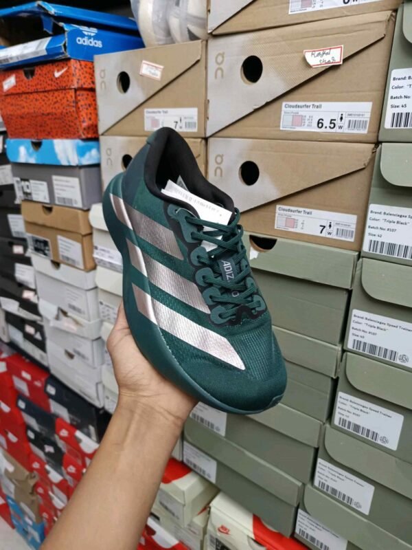 First Copy Adidas Gazelle Dark Green White Casual Shoes For Men