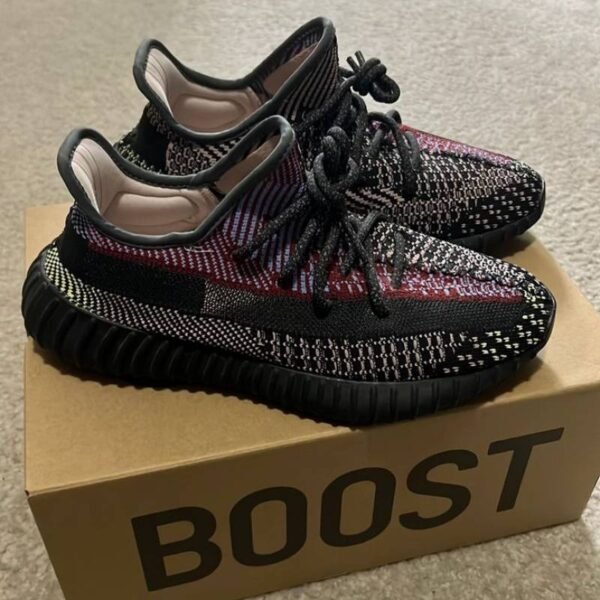 First Copy Adidas Yeezy Boost 350 V2 Static Black Men’s Sneakers