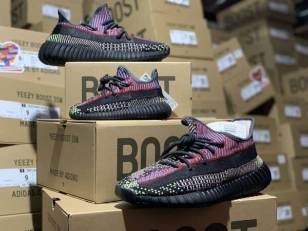 First Copy Adidas Yeezy Boost 350 V2 Static Black Men’s Sneakers