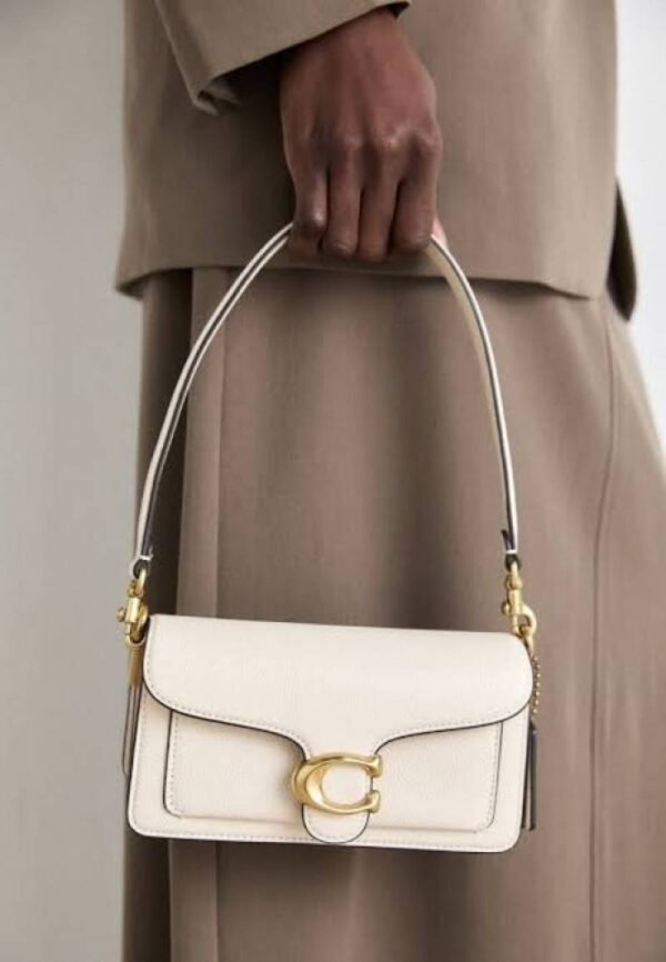 First Copy Hermes Style White Mini Top Handle Bag With Gold Lock And Premium Finish